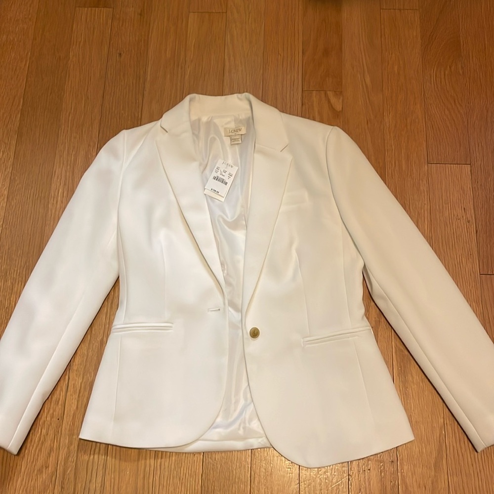 NWT White JCrew Blazer